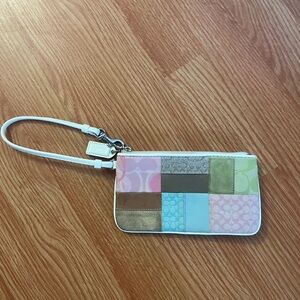 Coach wrist wallet